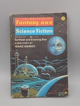 Vintage August 1975 Fantasy &amp; Science Fiction Book with an Issac Asimov Story - $5.52