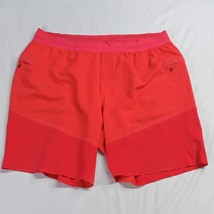 Lululemon XL x 8&quot; Red M7AJGS Train to Beach Athletic Athleisure Shorts - £32.87 GBP