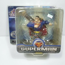 Superman Bust Paperweights DC Comics Justice League Cartoon Network New Sealed - £26.47 GBP