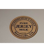 25 MILK BOTTLE CAPS - CUNNINGHAM’S DAIRY PURE JERSEY MILK Bentonville, A... - £2.67 GBP