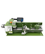 Double Head Double Chuck Precision Metal Bench Lathe 8&quot;*29.5&quot; With Grati... - $1,915.00