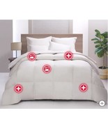 Allied Home Duck Down Comforter White Hypoallergenic Cotton Sateen RDS C... - €153,78 EUR+