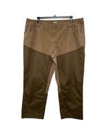 Cabelas Hunting Brush Pants Mens 44x30 Brown Cotton Nylon Outdoor Used - $468.03 MXN