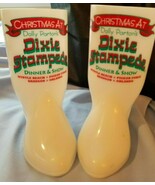 Christmas at Dolly Parton&#39;s Dixie Stampede Plastic Boot Mugs (Set of 2) - $11.64