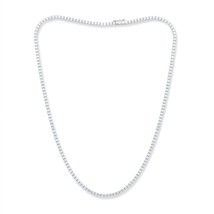 Diana M Jewels 19.30 cts lab grown round diamond tennis necklace size One Size - €3.789,03 EUR