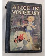 Vintage 1925 Alice In Wonderland Looking Glass Lewis Carroll HC Book Ill... - $637.32 MXN
