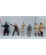 Lot of 6 Star Wars 1990&#39;s / 2000&#39;s Action Figures - £19.48 GBP