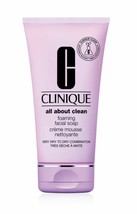 2 x Clinique All About Clean Foaming Facial Soap Very Dry to Dry Combo Full Size - £23.90 GBP