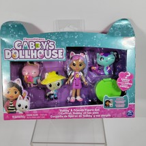 Gabby’s Dollhouse Gabby And Friends Figure Set Rainbow Doll Netflix Fair... - £9.82 GBP