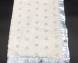Carter&#39;s Baby Blanket Thank Heaven for Little Boys Minky Fleece Stain Trim - £7.86 GBP