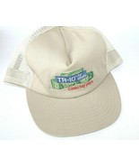 Tan Baseball Cap Hat TR-10 for Alfalfa Clean Hay Pays K Farm Ag Snapback... - $27.15 CAD