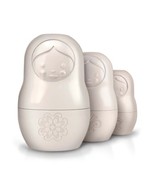 Fred &amp; Friends M-CUPS White Matryoshka Dry Measuring Cups, Set of 6 - £9.19 GBP
