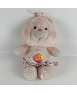 Care Bears Baby Hugs 11&quot; Plush Stuffed Animal Toy Diaper Pink Vintage 80... - $53.72 CAD