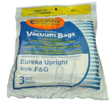 Eureka F&amp;G Upright Vacuum Cleaner Bags 3 Bags ER-1436 - $3.95