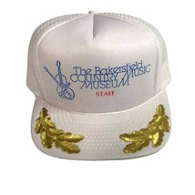 NOS Vintage The Bakersfield Country Music Museum Staff Snapback Mesh Hat... - £34.26 GBP