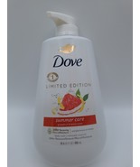Dove Body Wash with Pump Summer Care Grapefruit &amp; Lemon Balm 30.6 oz Lim... - $26.87 CAD