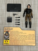 2008 G.I. Joe Cobra Major Bludd V8 25th Anniversary Complete Figure - $21.28