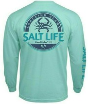 Mens Salt Life Back Fin Graphic Long Sleeve T-Shirt - Large - NWT - £18.75 GBP