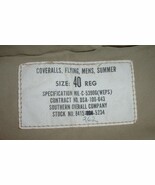 USN US Navy WEP flyer&#39;s summer coveralls 40 R 1960s Southern Overall Co.... - $116.19 CAD