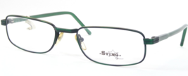 Vintage Selten Sting 1304 c953 Grün Brille Metall Rahmen 53-21-145mm - £49.77 GBP