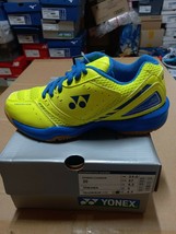 Yonex Badminton Shoes Power Cushion 30 Yellow Unisex 230/240 NWT SHB-30EX - £50.17 GBP