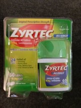New Zyrtec Allergy Relief 10mg Tablets - 60 Count  (O7) - $21.77