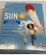 Light Up Foam Rocket Launch Outdoor Toy Kids Fun Activity - $6.67