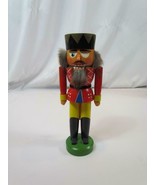 Soldier Nutcracker Germany Erzgebirge 10&quot; Made in German Democratic Repu... - £44.03 GBP