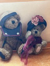 Lot of Small Brown Boyd’s Bears Jointed Teddy Bear w Nautical Garb &amp; Big Hat w - $11.29