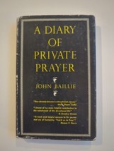 A Diary of Private Prayer John Baillie HC DJ Scribners Sons 1949 1st Edition Vtg - £26.13 GBP