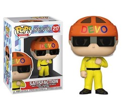 Devo Music Group Satisfaction In Yellow Suit Vinyl Pop! Figure #217 FUNKO NIB - £9.30 GBP