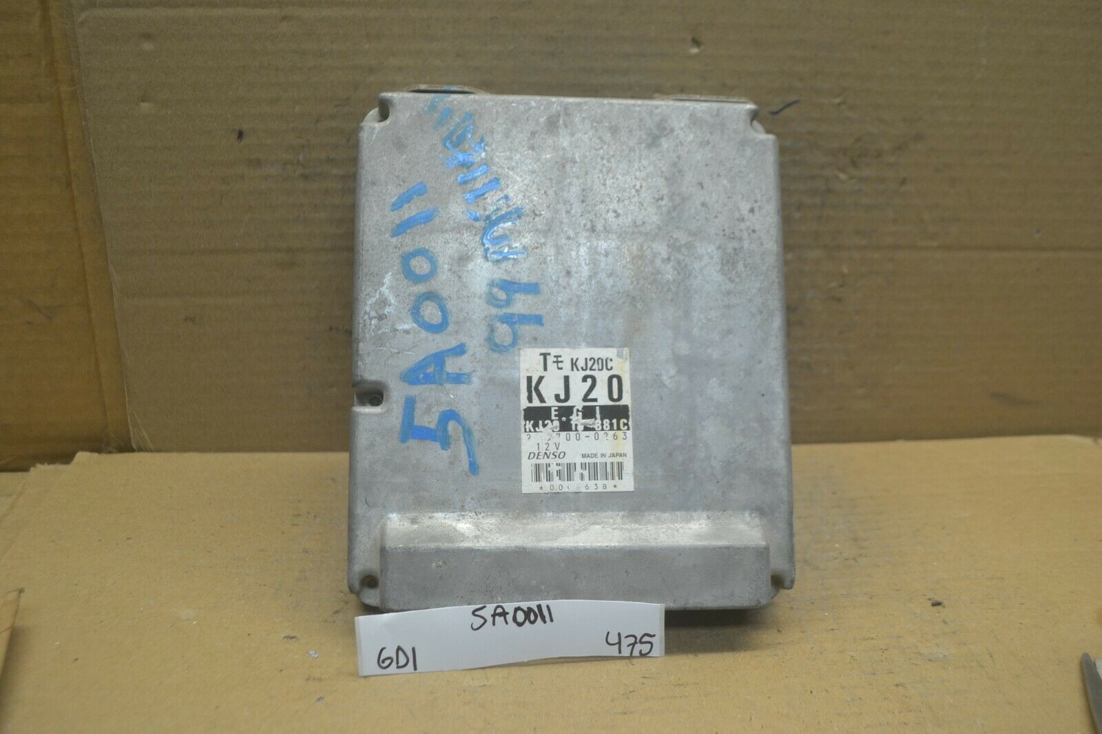 1998-1999 Mazda Millenia Engine Control Unit ECU KJ2018881C Module 475-6d1 - $33.99