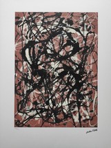 Jackson Pollock Signed - Certificate (Abstarct Wall Art, Abstract Art) - £93.98 GBP