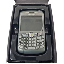 BlackBerry Curve 8310 Titanium Cell Phone Unlocked Complete Querty Track... - $42.98