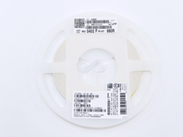 10,000X RC0402FR-07680RL YAGEO 680Ohm 1% 1/16W 0402 SMD Thick Film Chip ... - $11.85 CAD