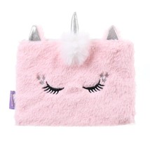 Plush  Cosmetic Bag Student School Pencil Case Girls Large Capacity Storage Bag  - £10.49 GBP
