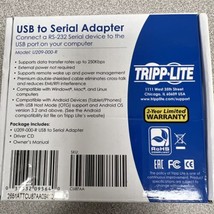 TRIPP LITE U209-000-R USB TO Serial Adapter - $16.82