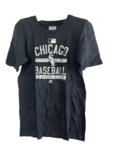 Majestic Youth Chicago White Sox On Field Team Property T-Shirt Black,  XL (18) - £14.76 GBP