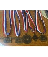 Red Bud Classic Medals Set Lot 5 Oklahoma Bicycle Bike Race BC Clark Adv... - £43.62 GBP