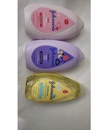 Baby Bundle Lot Of 3 Johnson&#39;s Baby Products 27.1 Bottles Lotion, Wash &amp;... - £25.69 GBP