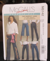 McCalls M5142 Palmer Pletsch Perfect Jean Pattern - Size 10/12/14/16 - $10.88