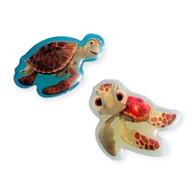 Finding Nemo Disney Carrefour Pins: Crush and Squirt, Sea Turtles - £31.30 GBP