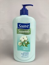 HTF Suave Seasonals Cotton Bloom Moisturizing Body Lotion 18 Fl Oz NEW - £21.89 GBP