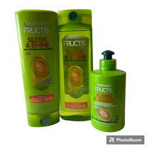 Garnier Fructis Sleek and Shine Variety Pack Shampoo Conditioner Smoothing - £19.85 GBP