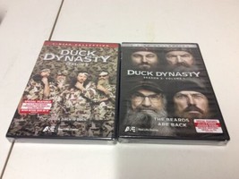 New Duck Dynasty: Season 3 (DVD, 2013, 2-Disc Set) &amp; Season 2 Vol. 1 Sealed - £13.53 GBP