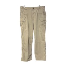 511 Tactical Mens Tan Khaki Tactlite Grid Cargo Straight Leg Pants Size 40 x 31 - £19.65 GBP