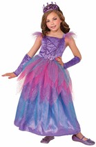 Happily Ever After Royal Purple Fairy Princess Girls Costume w/Glovettes... - £31.26 GBP