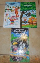 lot of 3 Weekly Reader Hardcover books Why Does it Snow / Do Birds Sing - £11.40 GBP