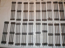 Lot Of 43 Pieces Lionel O Gauge Track - Straight &amp; Curve - £42.20 GBP