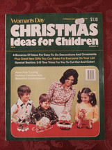 WOMANs DAY magazine Christmas Ideas for Children #19 1976 Decorations Ornaments - £7.64 GBP